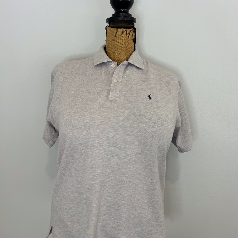 Ralph Lauren Light Gray Polo Shirt
